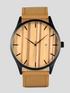 Luxury Calendar Display Wood Watch